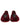 Dolce & Gabbana Red Suede Embellished Men Dress Loafers Shoes