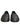 Dolce & Gabbana Black Velvet Diamond Stitched Loafers Shoes