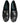 Dolce & Gabbana Black Leaf Embroidery Dress Men Loafers Shoes