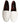 Dolce & Gabbana White Leather Logo Slip On Men Loafers Shoes