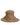 Dolce & Gabbana Women Brown Cotton Knit WideBrim Bucket Capello Hat