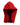 Dolce & Gabbana Women Red Polyester Whole Head Wrap Capello Hat
