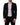 Dolce & Gabbana Black Polyester Single Breasted Blazer Jacket