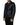 Dolce & Gabbana Black Leather Men Biker Coat Goatskin Jacket