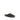 Brunello Cucinelli Black Calf Leather Bos Taurus Flat Sandals