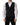 Dolce & Gabbana Black Wool Single Breasted Waistcoat Vest