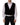 Dolce & Gabbana Black Cotton SingleBreasted Waistcoat Vest