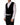 Dolce & Gabbana Black Cotton SingleBreasted Waistcoat Vest