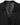 Dolce & Gabbana Black Wool Slim Fit Formal 3 Piece Men Suit