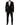 Dolce & Gabbana Black Wool Slim Fit Formal 2 Piece Men Suit