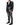 Dolce & Gabbana Black Jacquard Slim Fit Formal 3 Piece Suit