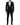 Dolce & Gabbana Black Wool Slim Fit Formal 2 Piece Men Suit