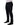 Dolce & Gabbana Black Cotton Tapered Leg Dress Trouser Pants