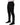 Dolce & Gabbana Black Cotton Tapered Leg Dress Trouser Pants