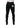 Dolce & Gabbana Black Cotton Tapered Leg Dress Trouser Pants