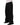 Dolce & Gabbana Black Cotton Straight Leg DressTrouser Pants