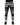 Dolce & Gabbana Black Cotton Poplin MarinaPrint Trouser Pants