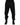 Dolce & Gabbana Black Mid Waist Cargo Jogger Sweatpants Pants