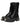 Dolce & Gabbana Black Stud Platform Combat High Boots Shoes