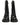 Dolce & Gabbana Black Leather Lace Up Men Combat Boots Shoes