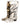 Dolce & Gabbana Multicolor Knee High Faux Fur Boots Shoes