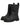 Dolce & Gabbana Black Leather Mid Calf Chunky Men Boots Shoes