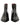 Dolce & Gabbana Black Leather Zipper Mid Calf Men Boots Shoes