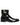 Dolce & Gabbana Black Leather Logo Buckle Mid Calf Boots Shoes