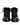Dolce & Gabbana Black Trekking Fur Lace Leather Boots Shoes