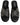 Dolce & Gabbana Black Strass Criss Cross Slide Sandals Shoes