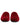 Dolce & Gabbana Red Suede Slides Flat Slipper Men Shoes