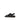 Valentino Garavani Black Calf Leather Bos Taurus Flat Sandals