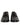 Dolce & Gabbana Black Embroidered Leather Derby Dress Shoes