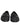 Dolce & Gabbana Black Woven Raffia Slip On Loafers Shoes
