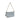 Fendi Blue Cotton Clutch Bag