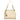 Mario Valentino Beige Polyurethane Women's Bag with Adjustable and Removable Strap