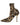 Dolce & Gabbana Gold Leopard Sequin Sock Ankle Boots Shoes