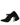 Dolce & Gabbana Black Stiletto Heels Mid Calf Boots Shoes