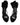 Dolce & Gabbana Stiletto Sandals Socks Knee High Boots Black