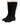 Dolce & Gabbana Suede Leather Knee High Boots Black