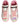 Dolce & Gabbana White Pink Portofino Royal Pig Sneakers Shoes