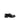 Prada Black Calf Leather Bos Taurus Platform Loafers
