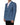 Dolce & Gabbana Blue Cotton Double Breasted Men Coat Blazer