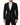 Dolce & Gabbana Black Stripes Wool Single Breasted Blazer