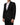 Dolce & Gabbana Black Stripes Wool Single Breasted Blazer