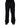 Dolce & Gabbana Black Linen Straight Leg Dress Trouser Pants