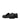 Miu Miu Black Leather Slip-On Loafers