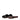 Miu Miu Black Leather Slippers