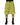 Dolce & Gabbana Yellow Cotton Heart Print Men Bermuda Shorts
