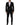 Dolce & Gabbana Black Wool Slim Fit Formal 2 Piece Men Suit
